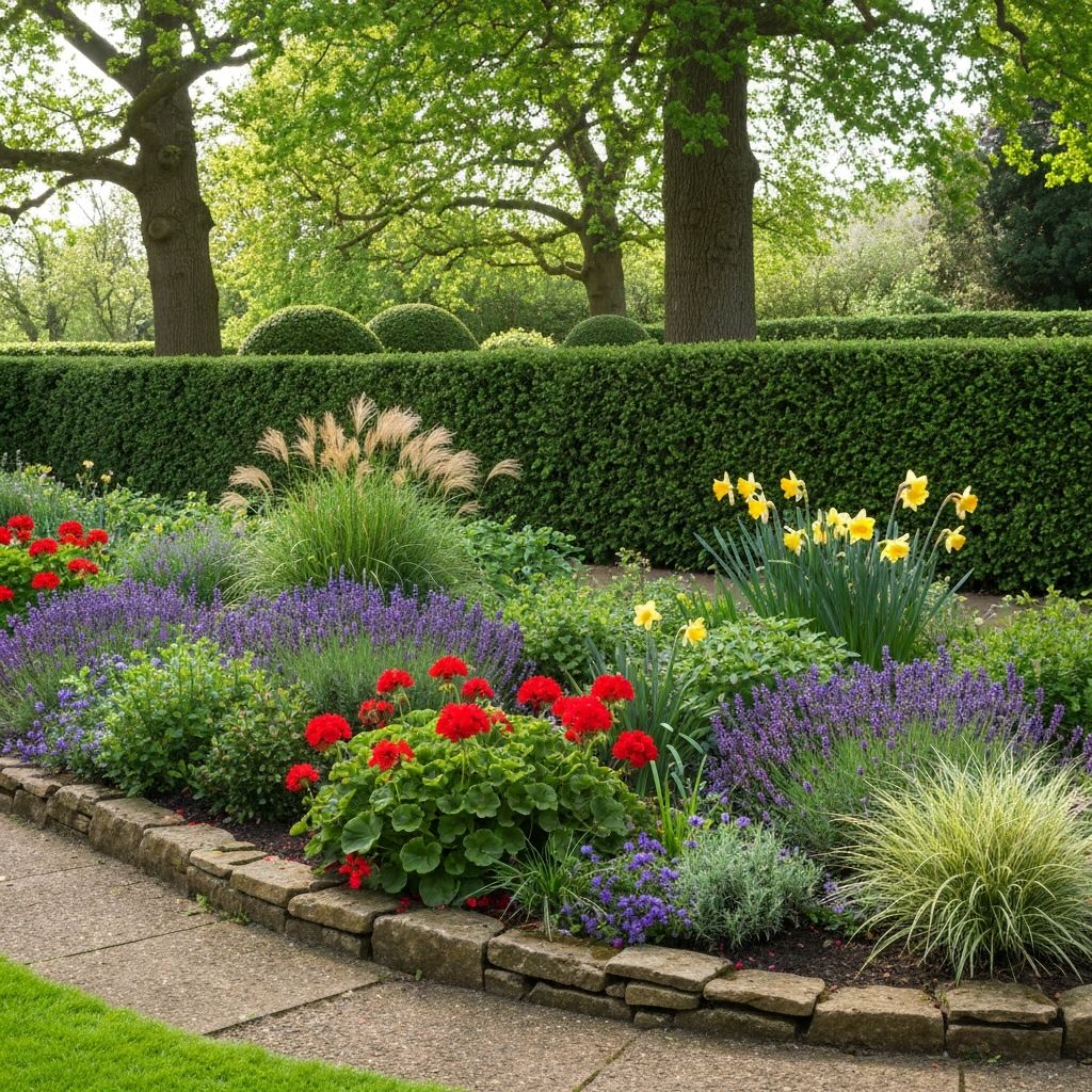 Beautiful garden design example